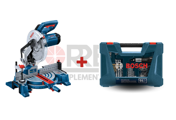 DRC0235 - KIT INGLETADORA TELESCOPICA GCM 254 SD + SET X-LINE 91 PCS AZUL INCHES (PUNTAS Y BROCAS) - DRC0235