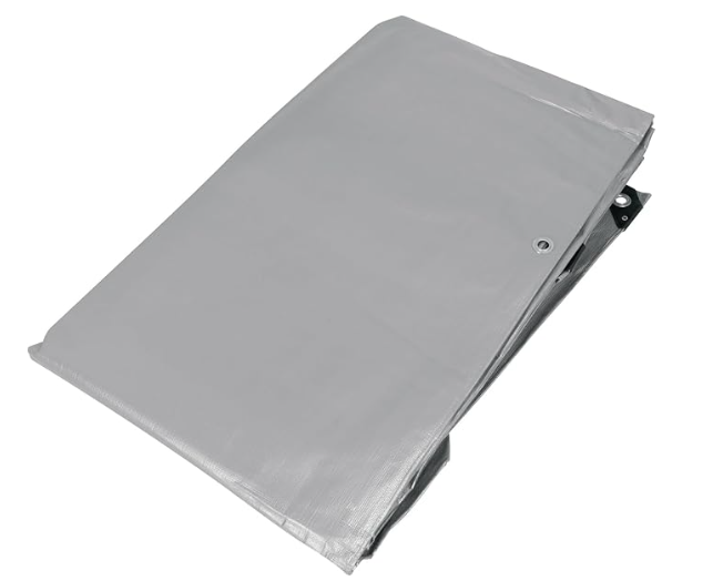 LT-47 - LONA 4 X 7 M GRIS CUBIERTA PLASTICA LT-47