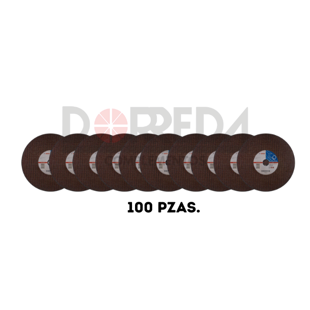 DRC0247 - KIT DE 100 DISCOS ABR CORTE STAND METAL 2M 14" (2608602759) DRC0247