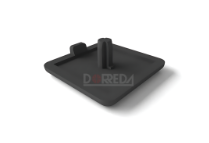 DRC0255 - TAPA DE ALUMINIO 4545 DRC0255