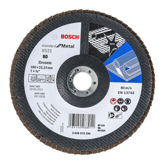 2608619294 - DISC FLAP STANDARD METAL BOSCH G80 2608619294
