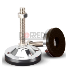 DRC0121 - PIE NIVELADOR INOX NEGRO ANTI D100 M12*100 DRC0121